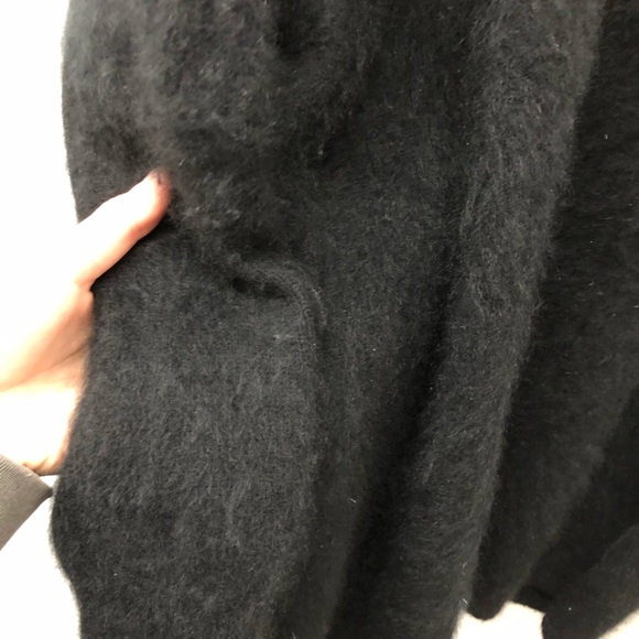 C.T. Plage Fuzzy Cashmere Blend Long Turtleneck Sweater Size S - Picture 6 of 7